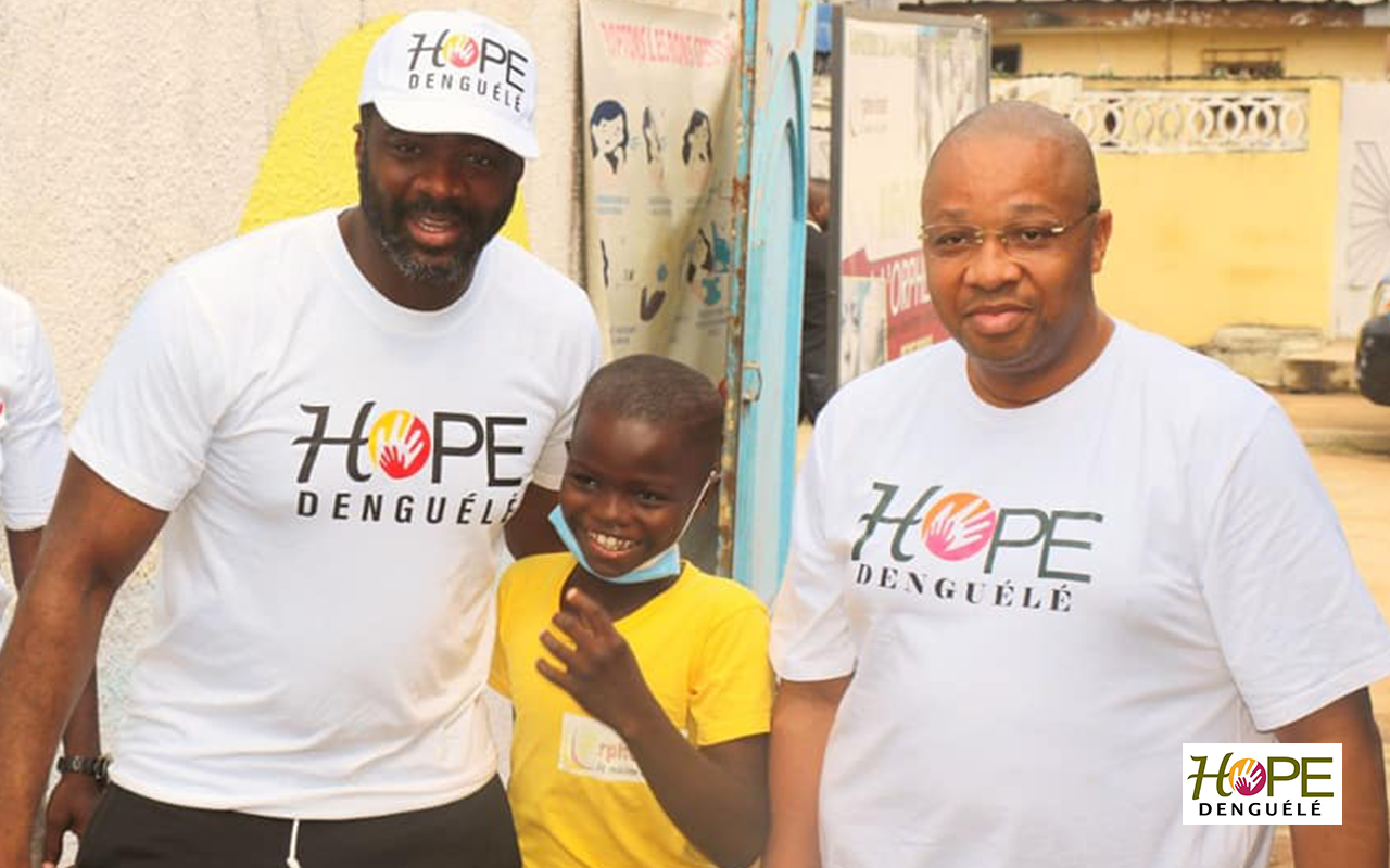 Ousmane Touré et Kolo apportent le sourire aux orphelins